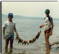 Simonaire boy fishing picture