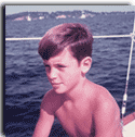 Simonaire boy on the magothy river picture