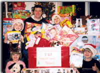 Simonaire santa picture